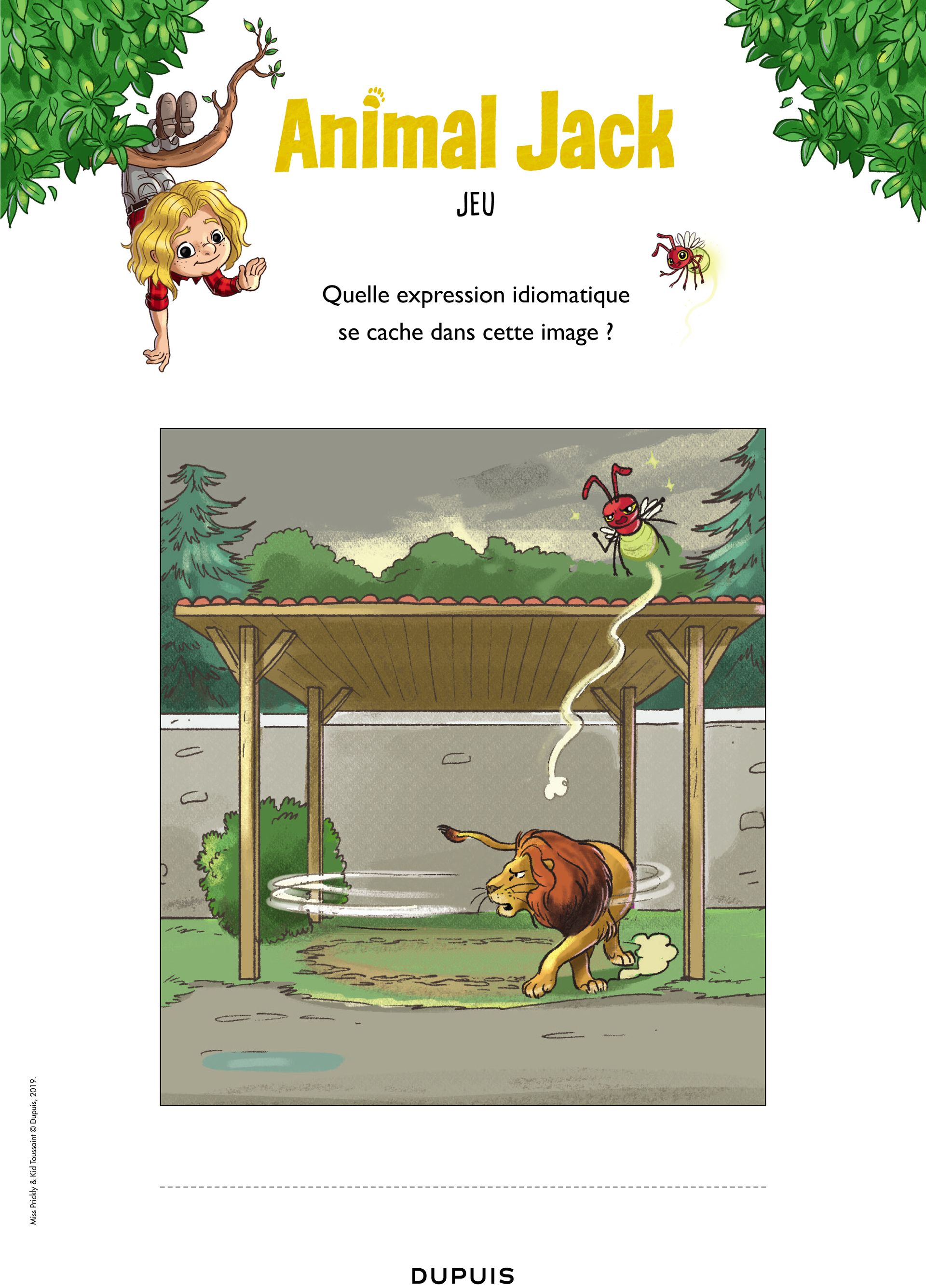 Entre dans l'univers d'Animal Jack - Chaville en BD - Ville de Chaville